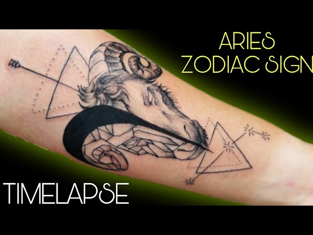55 Best Aries Tattoo Design Ideas - Hike n Dip | Aries tattoo, Picture  tattoos, Aries ram tattoo